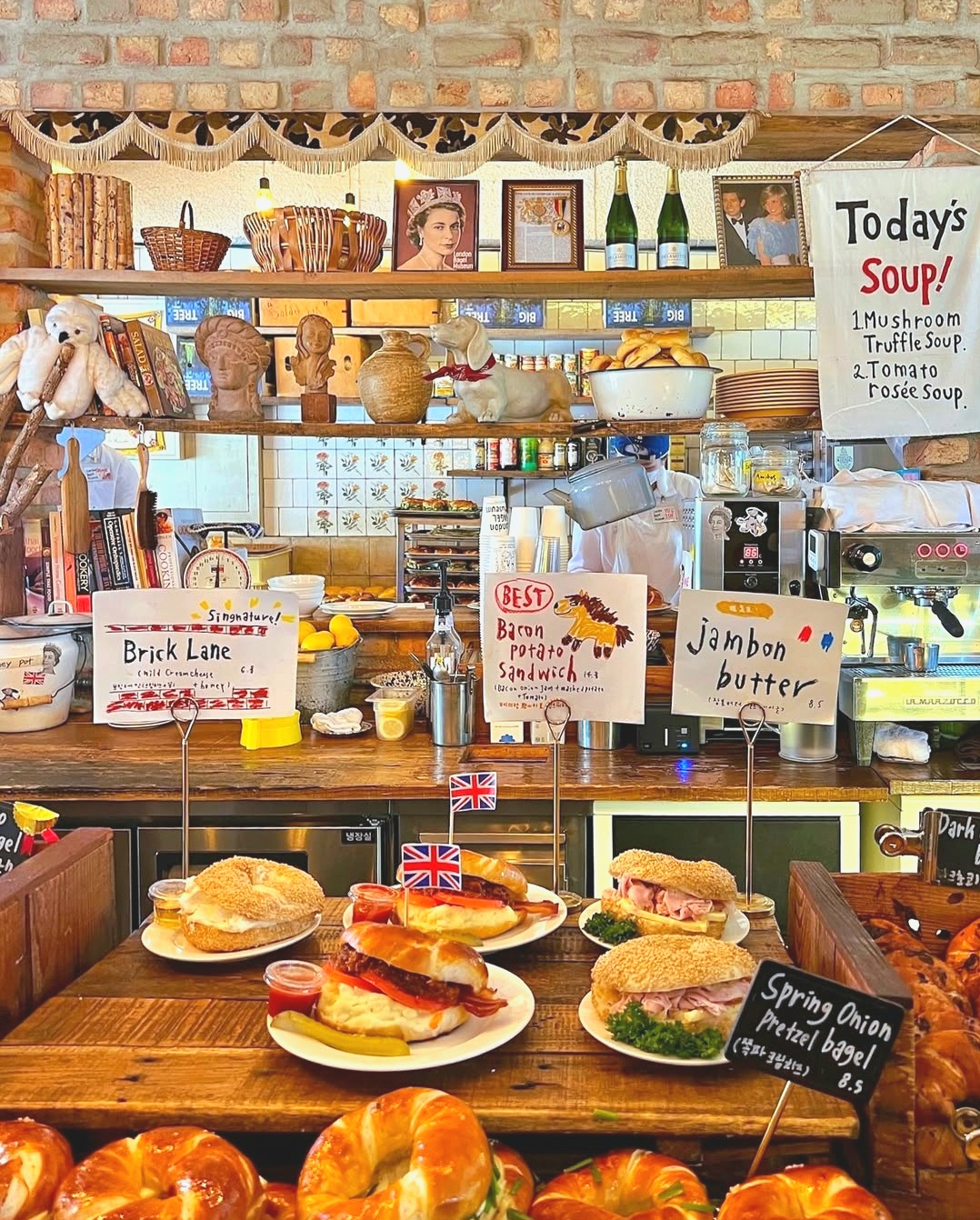 런던베이글뮤지엄 매장 이미지