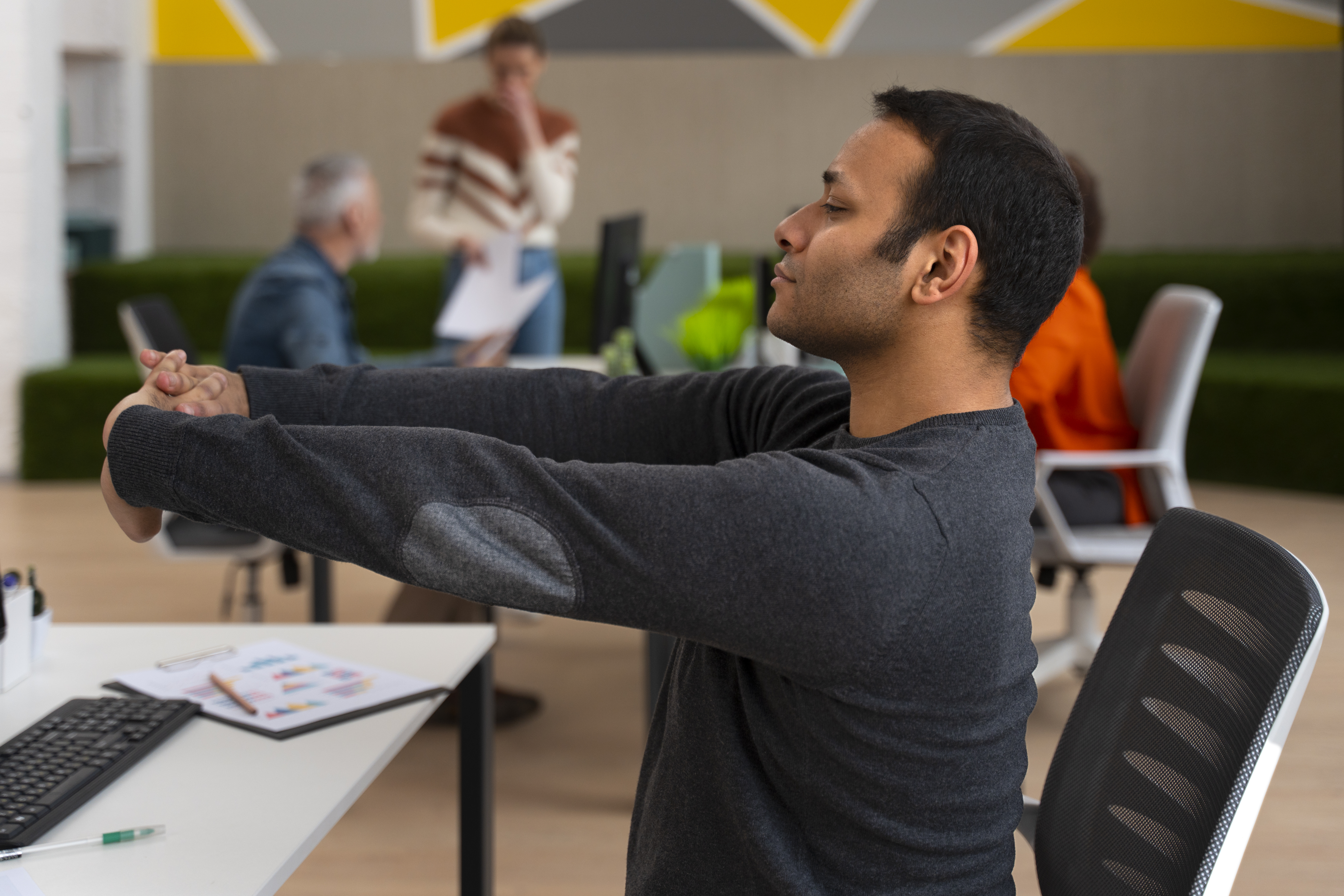 간단한 스트레칭