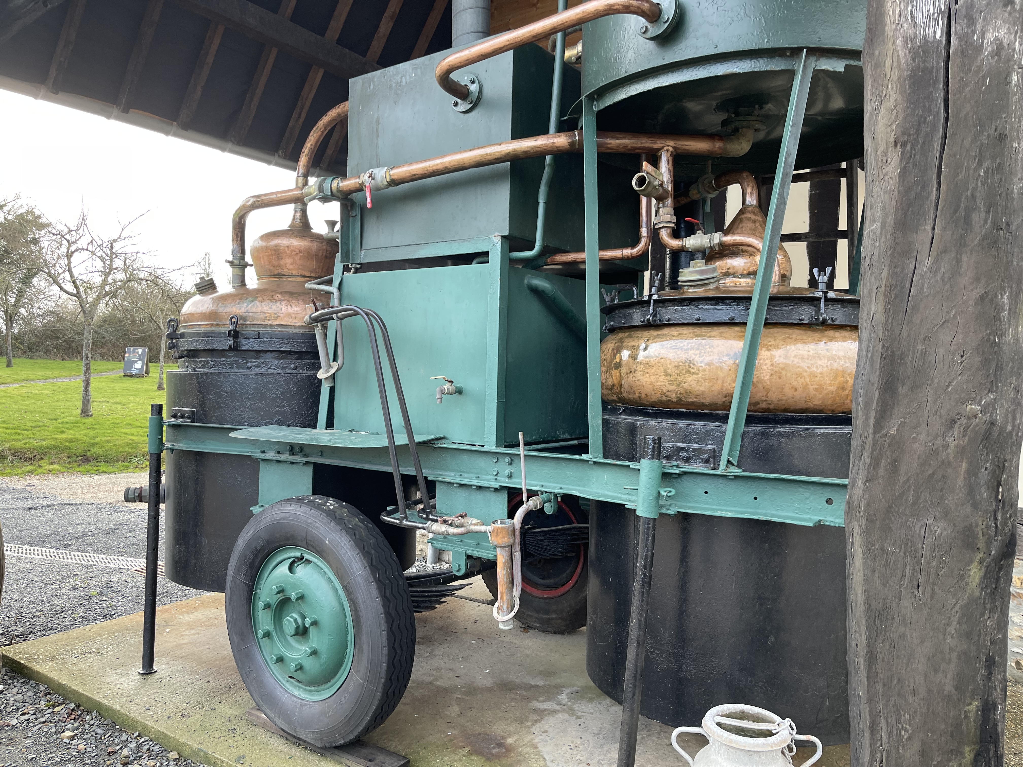 Christian Drouin 이동식 증류기