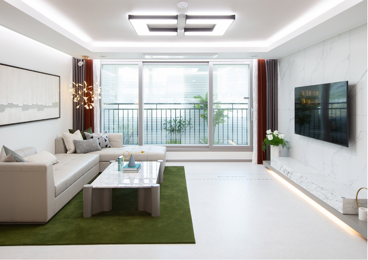 영종하늘도시 서한이다음 - 거실 인테리어