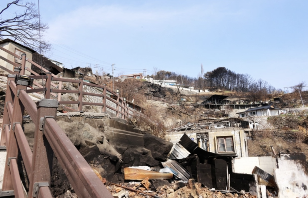 산불