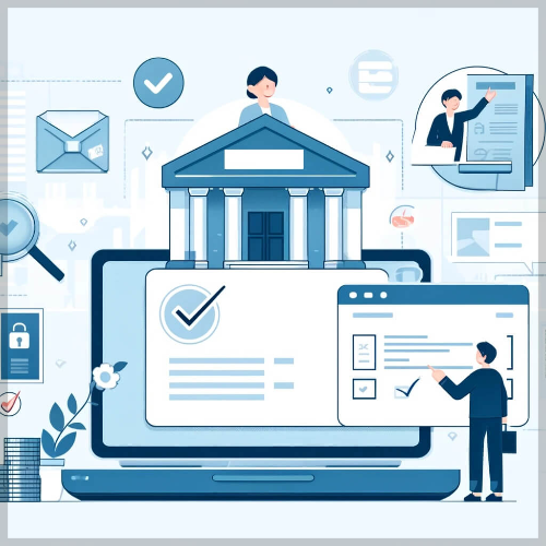 남자 여자가 일을 하고 있음.