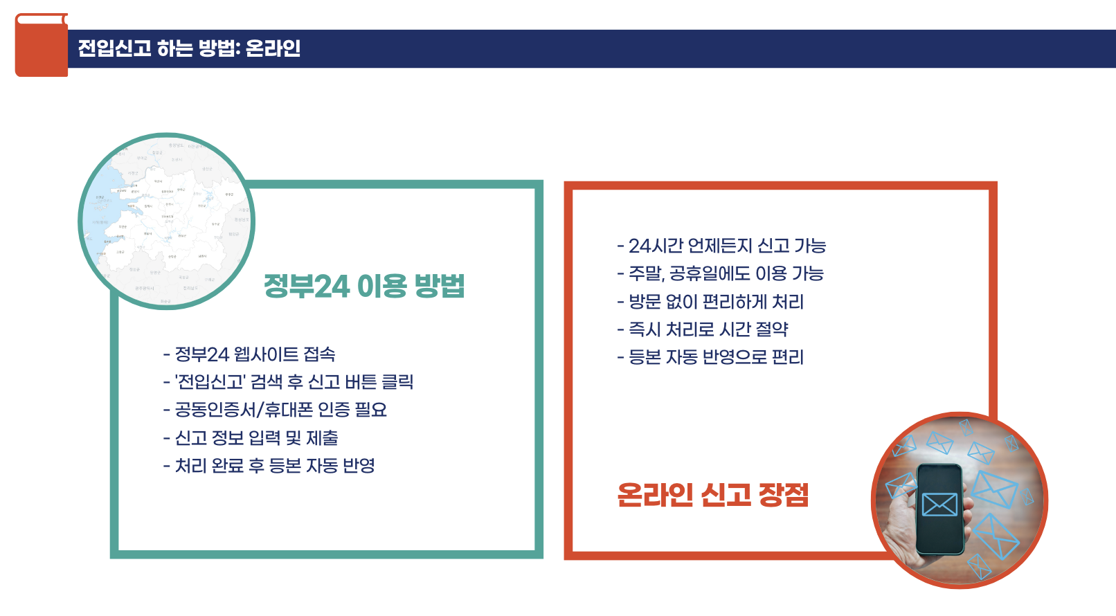 전입신고 하는 방법: 온라인