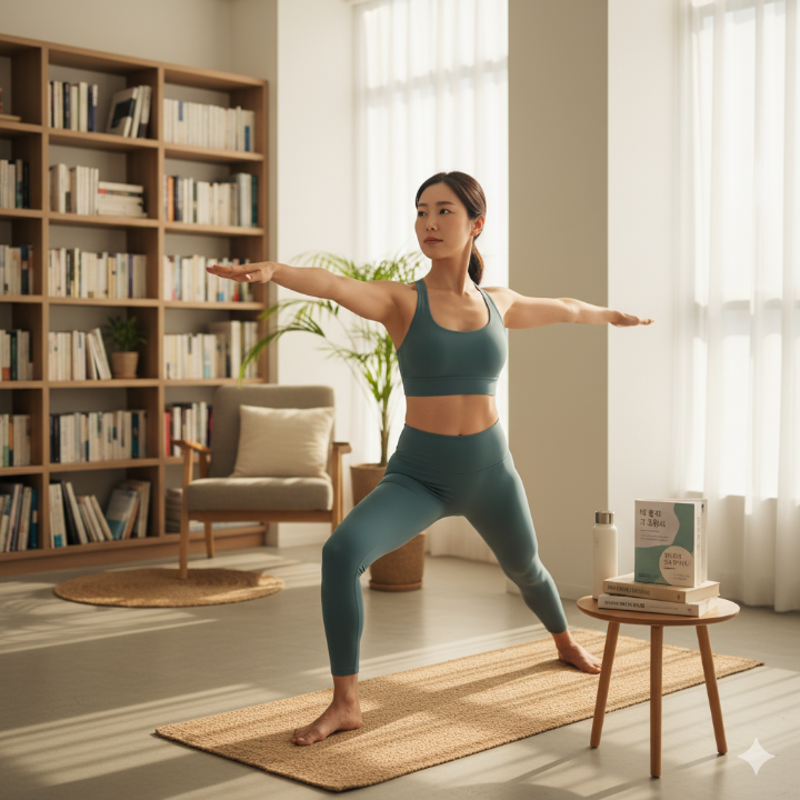 요가/운동 장면 이미지