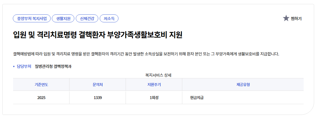 부양가족생활보호비 지원방법
