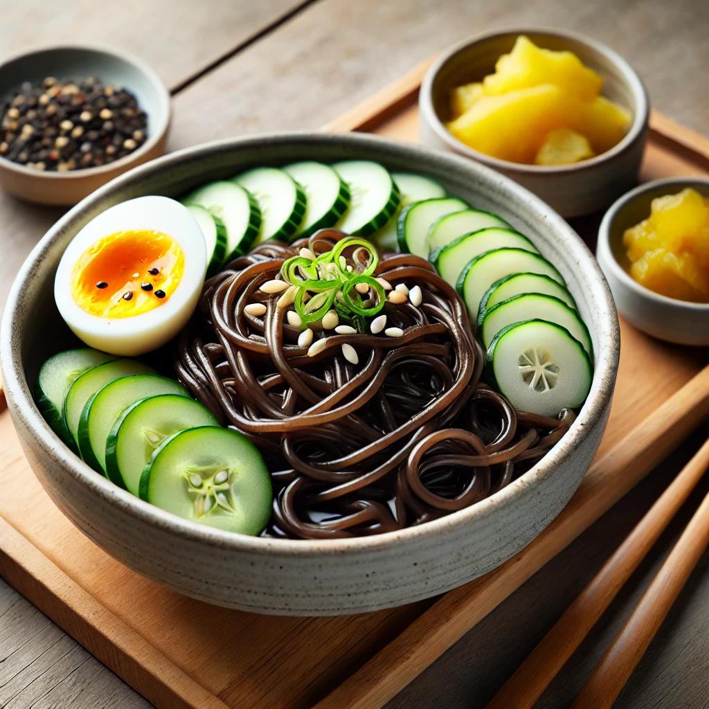완성된 짜장면 한 그릇