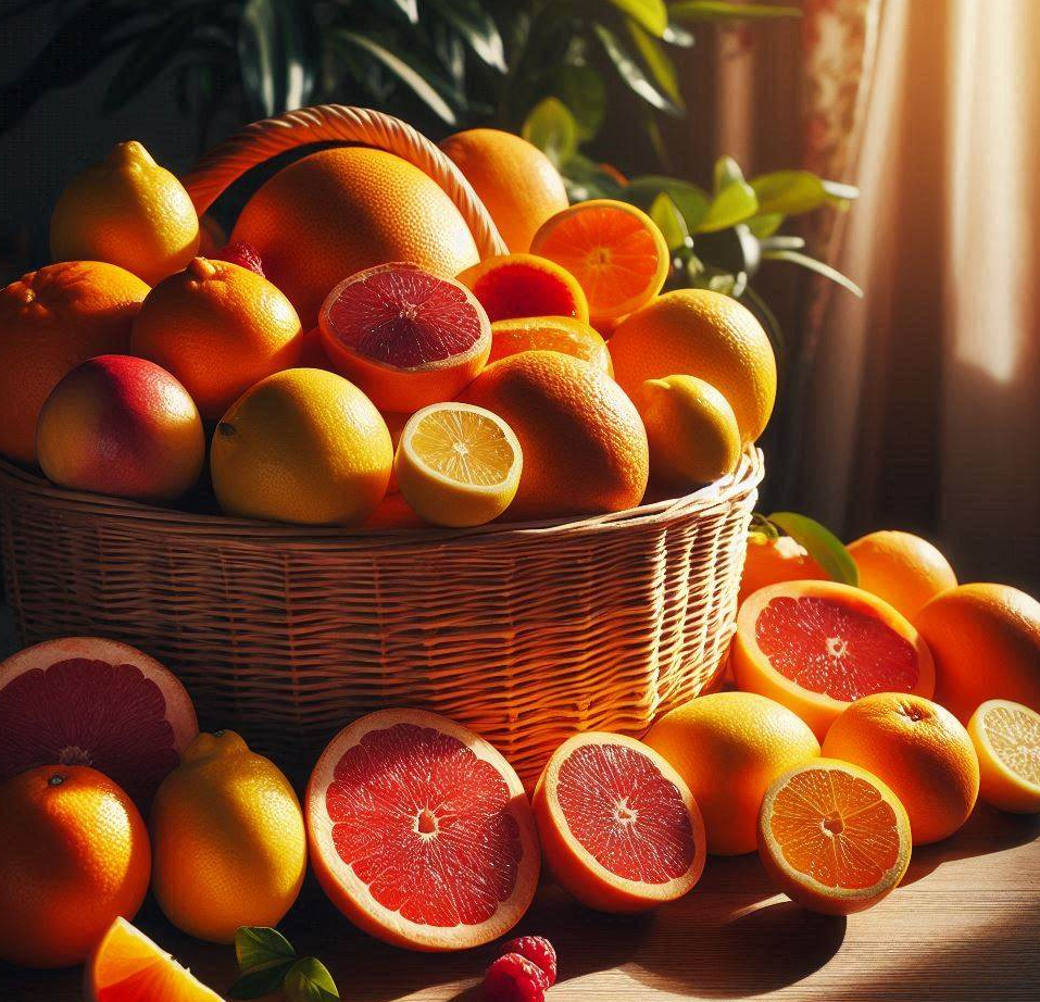 피부건강에 좋은 감귤류