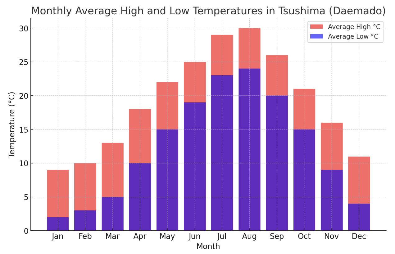 대마도 날씨 정보