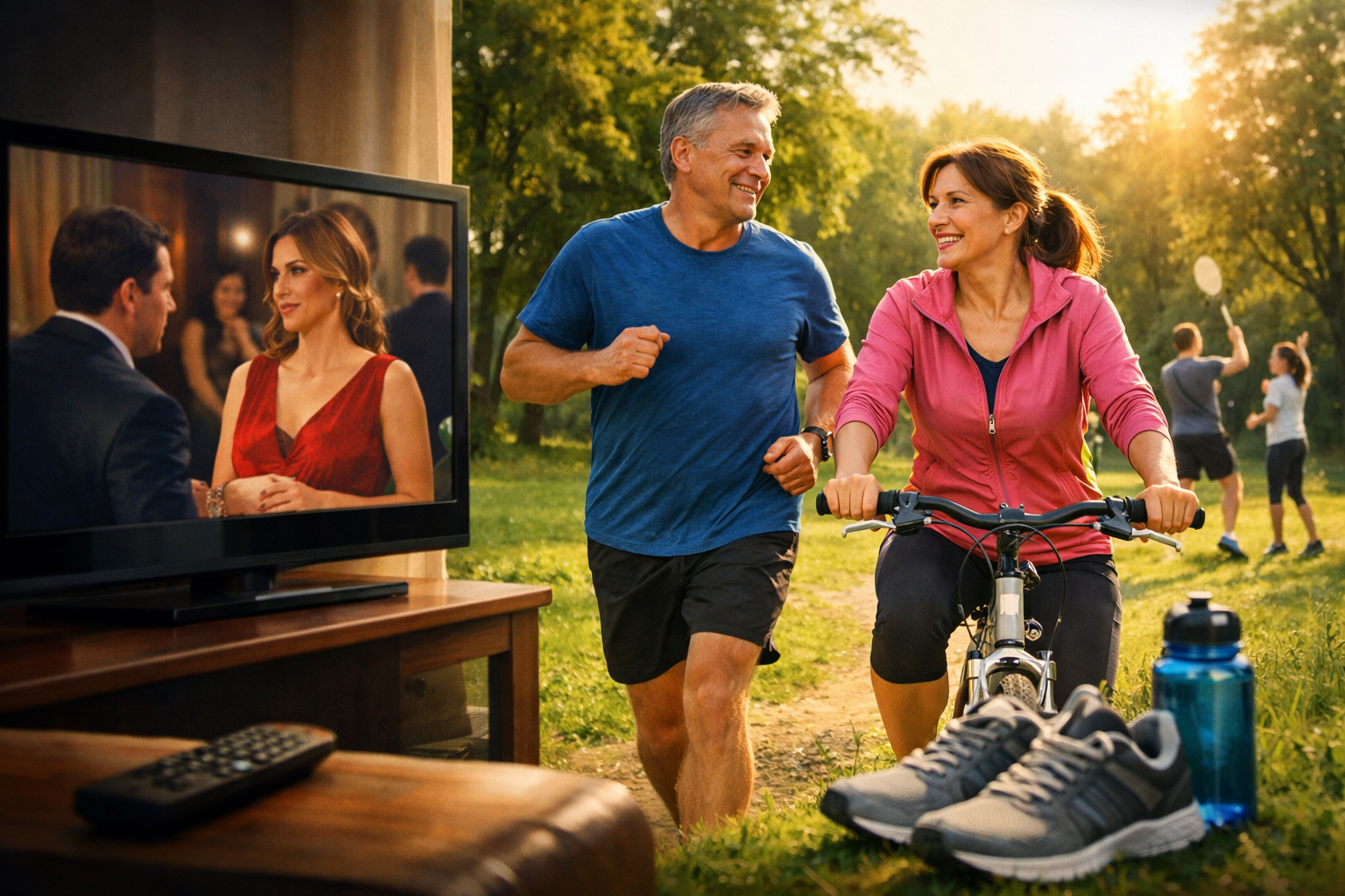 TV 시청 줄이면 우울증 예방 (스포츠 활동, 중년층 효과, 생활습관 전환)