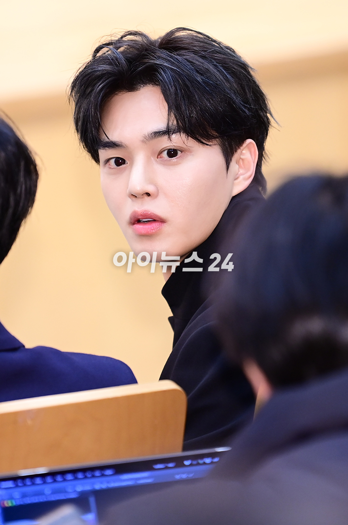 배우 송강이 24일 오후 서울 양천구 SBS에서 열린 SBS 새 금토드라마 '마이 데몬' 제작발표회에 참석하고 있다. [사진=정소희 기자]