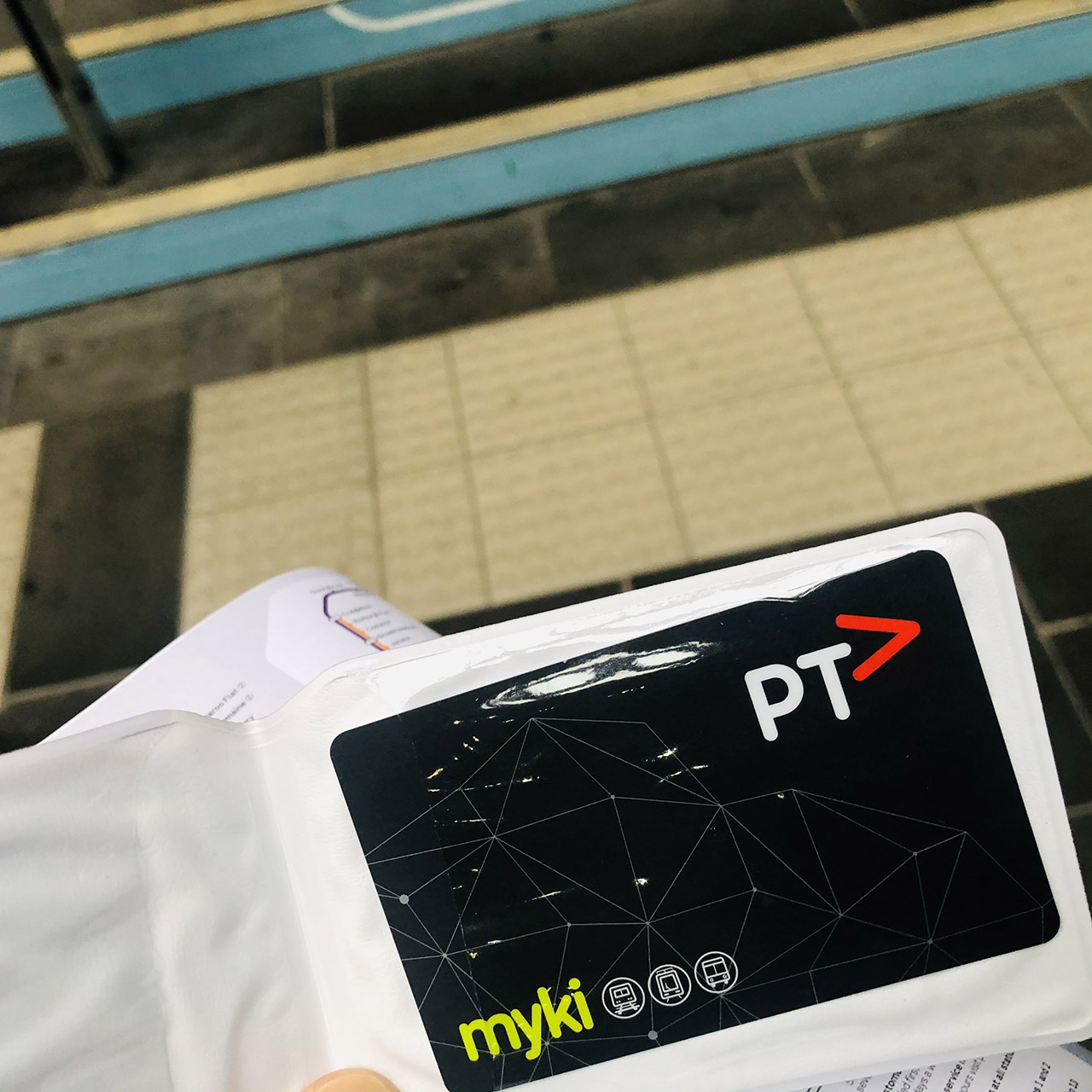 멜버른 교통카드 마이키카드