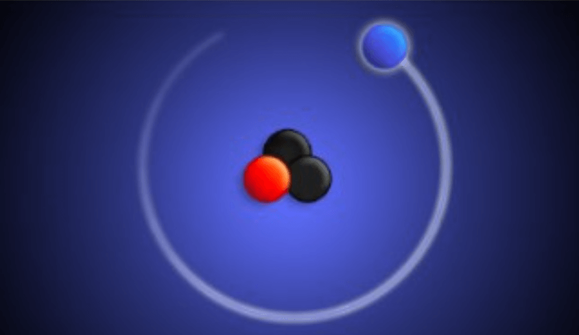 삼중수소 원자모양