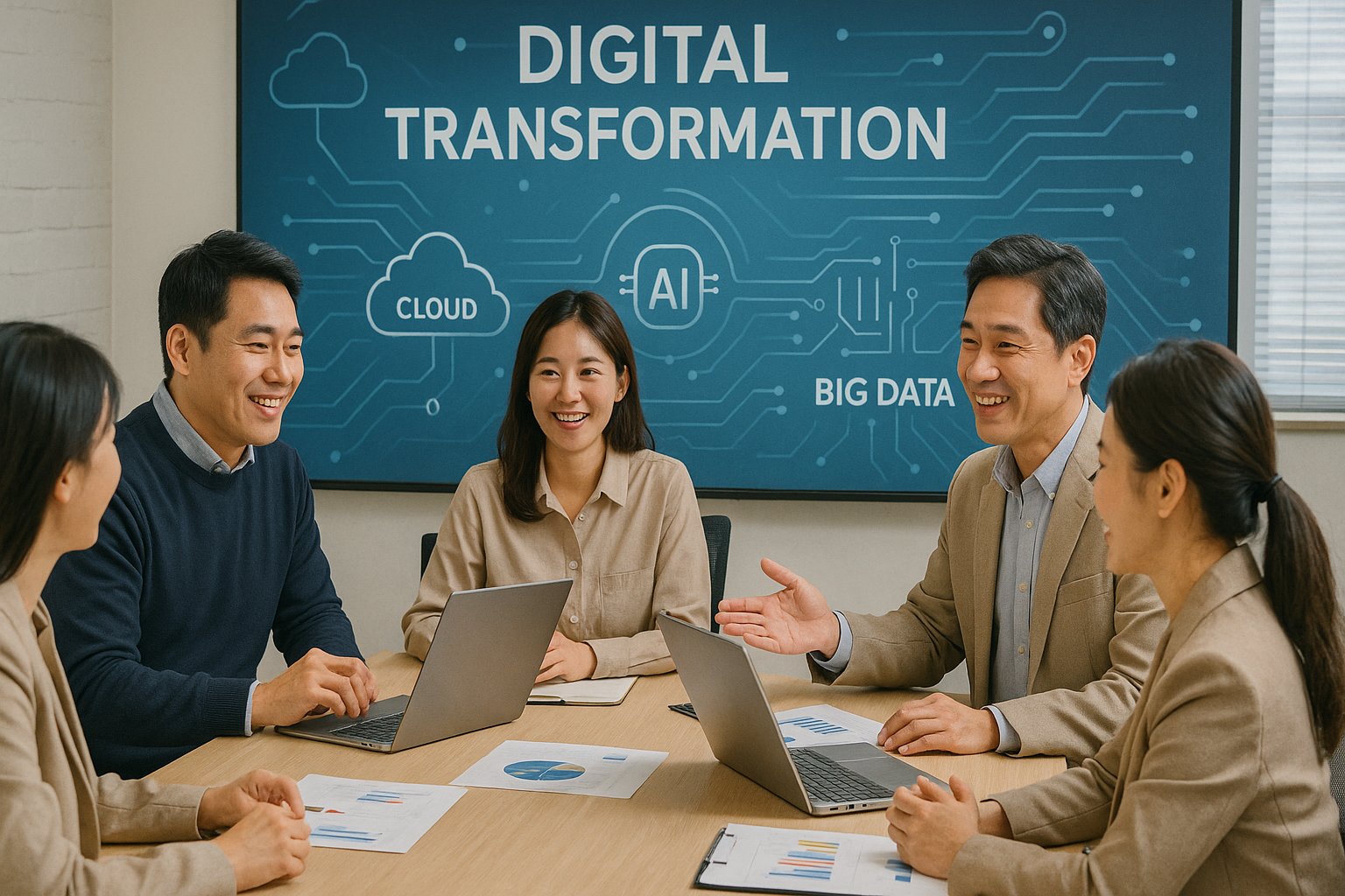 AI와 빅데이터를 활용중인 회의