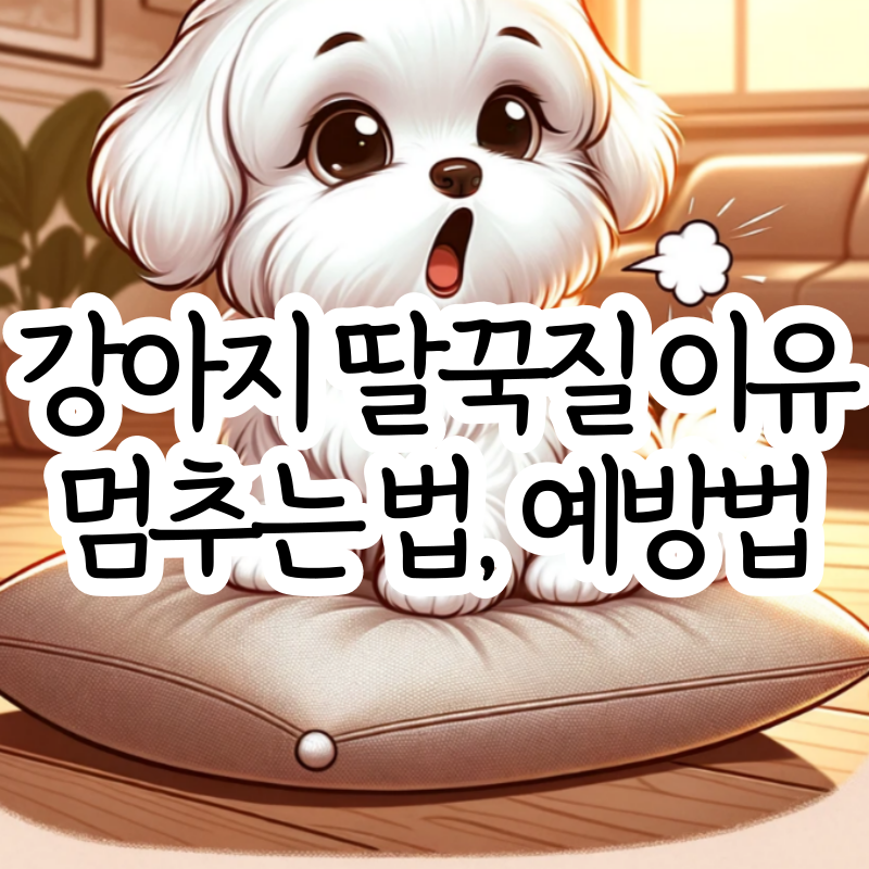 강아지 딸꾹질 하는 이유 새끼강아지 딸꾹질