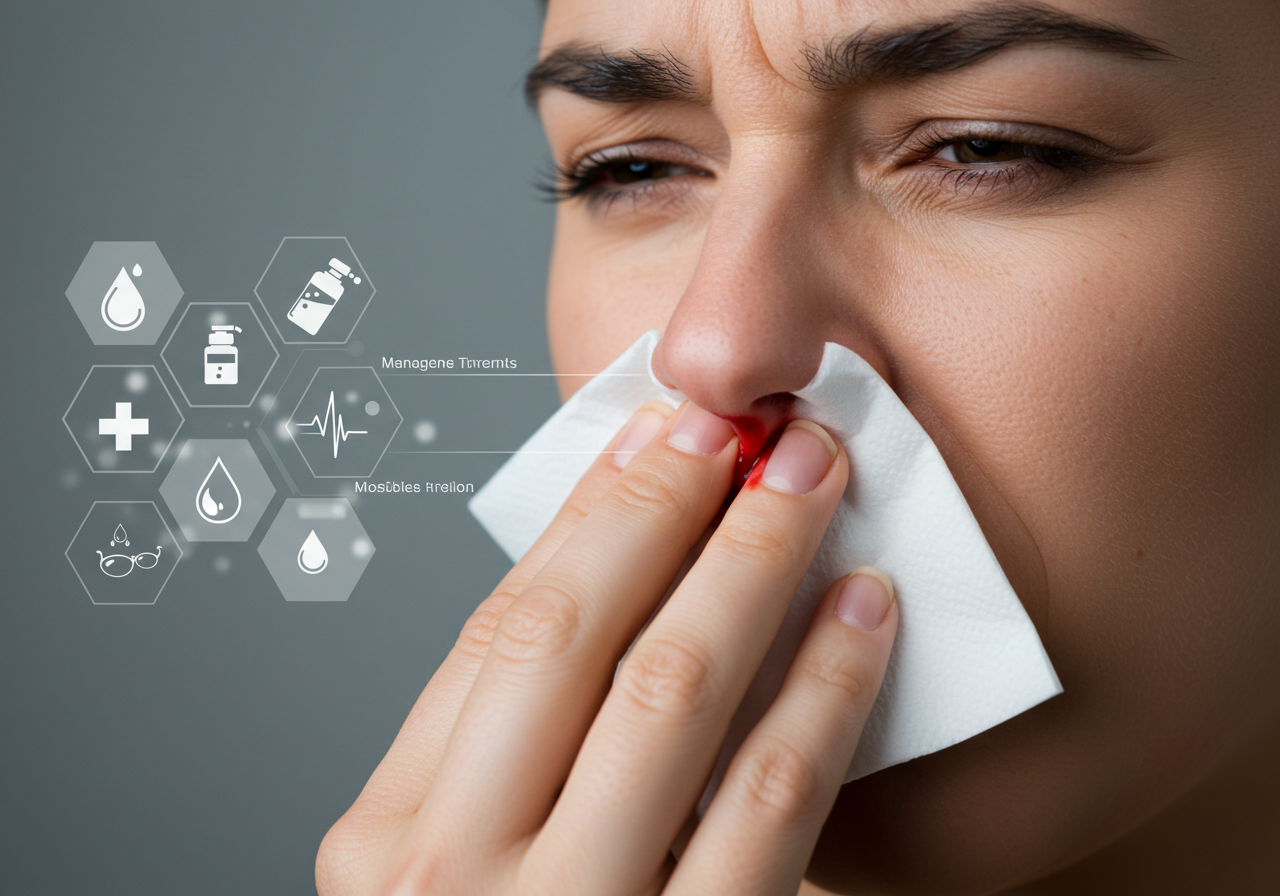 코피 자주 나는 이유 5가지와 비출혈 원인 및 관리법