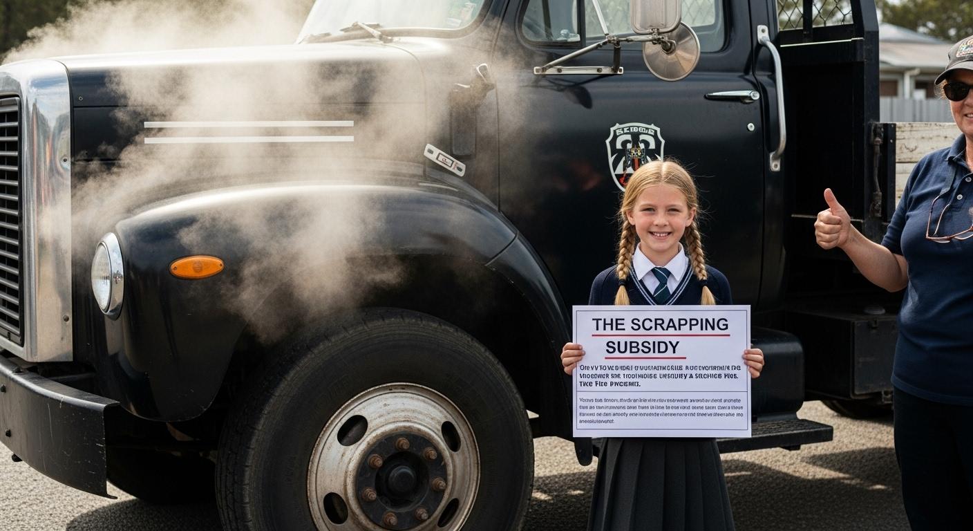 노후 경유차 폐차지원금 4등급