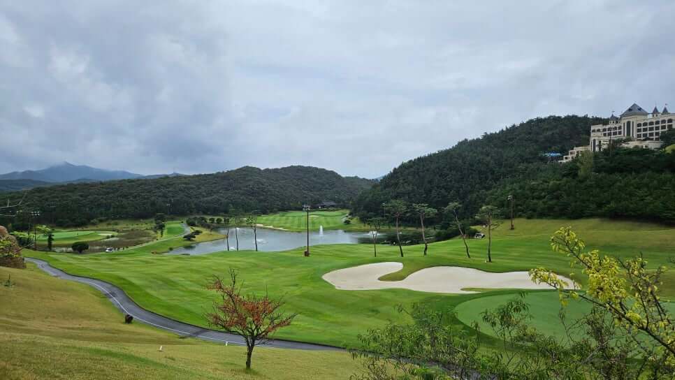 골프장 경험담 서산 서산수cc 동양의 신비스러움이 느껴지는 한국의 페블비치 cc