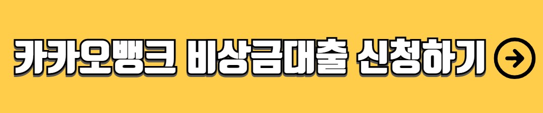 카카오뱅크 비상금대출 조건 신청방법