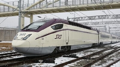SRT 고속열차 이미지