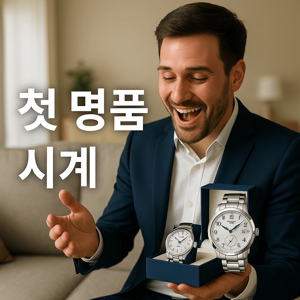 첫 명품 시계