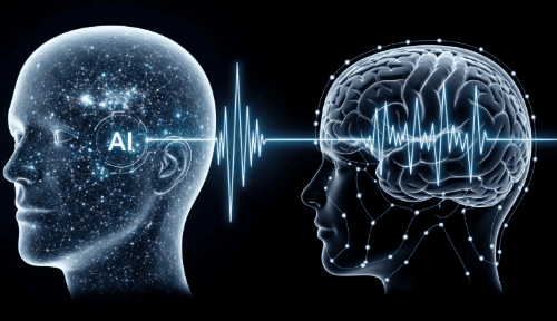 인공지능과 뇌파통합기술이미지
