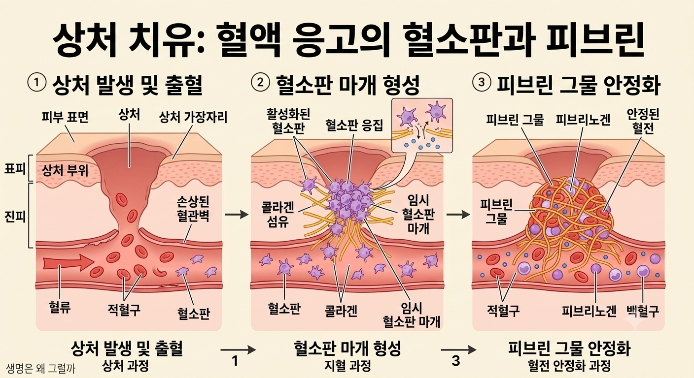 지혈의 원리 이미지