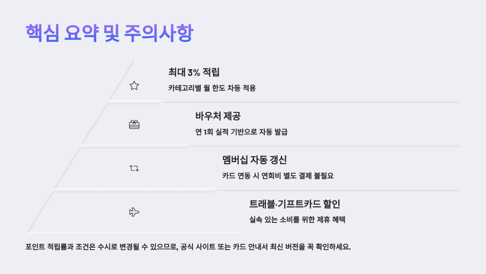 핵심 요약 및 주의사항