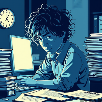 번아웃관련그림