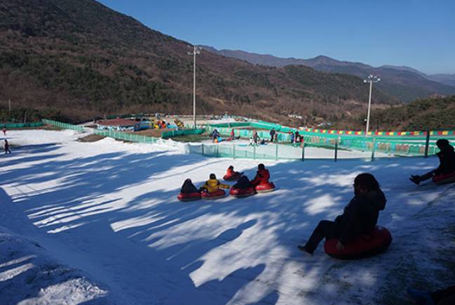자수정 동굴나라 눈썰매장3