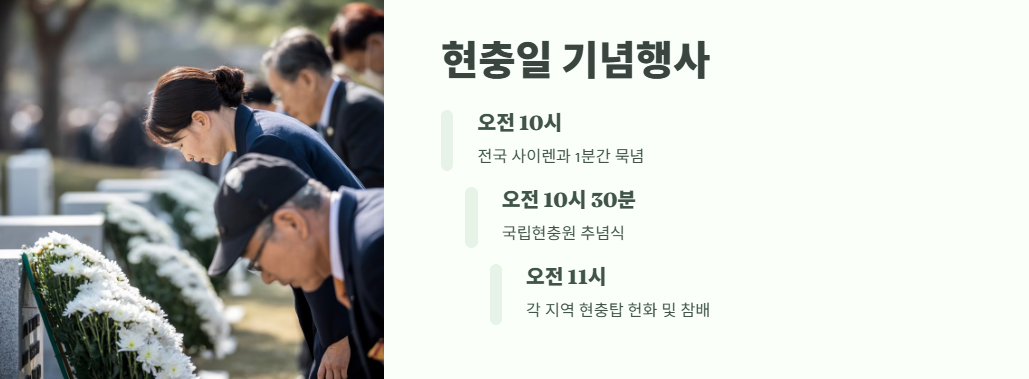 현충일 뜻과 의미 정답 확인 4