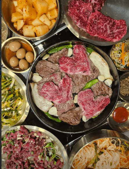 남대문 시장 맛집 " 남산등심 명동본점 " 음식 사진