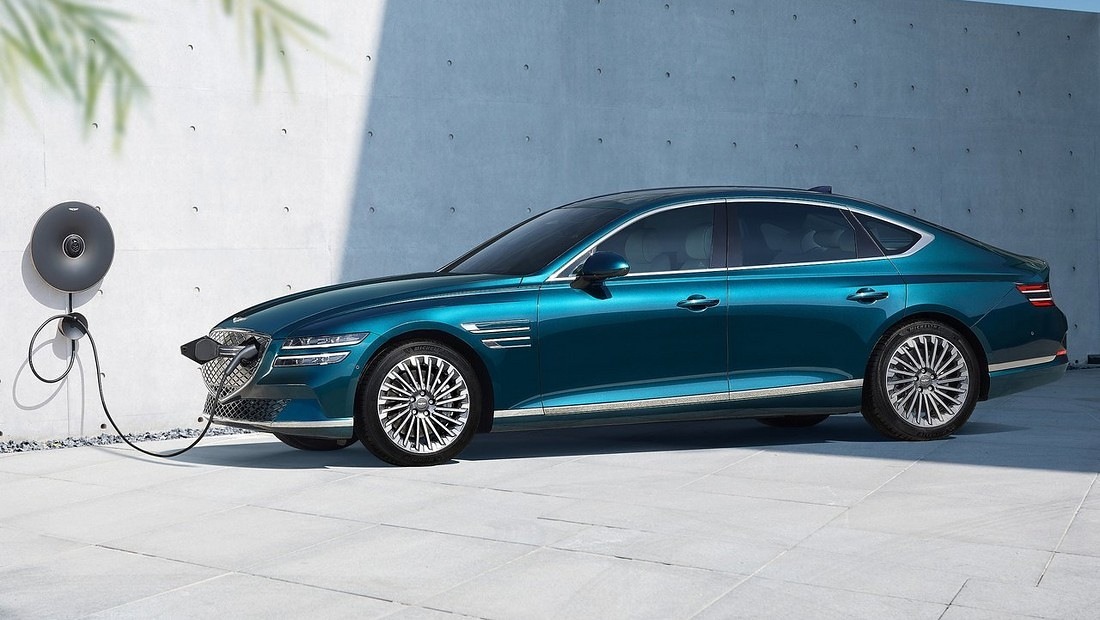 제네시스 G80 ELECTRIFIED 충전모습 출처 다음자동차