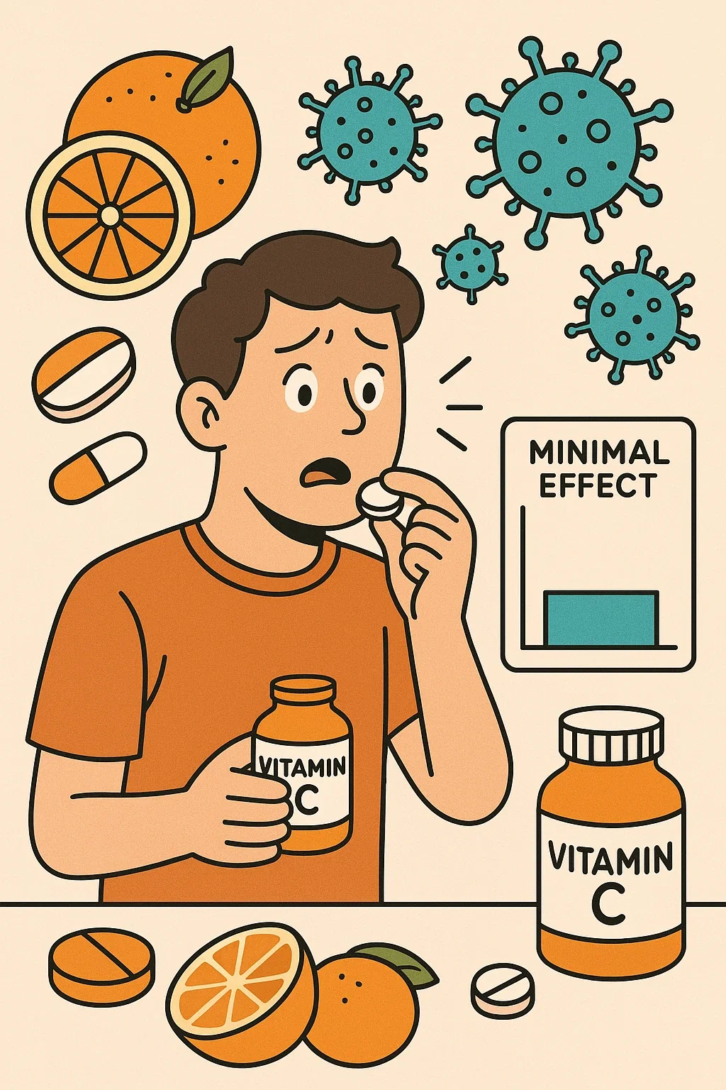 비타민c먹으면 감기에 안걸릴까