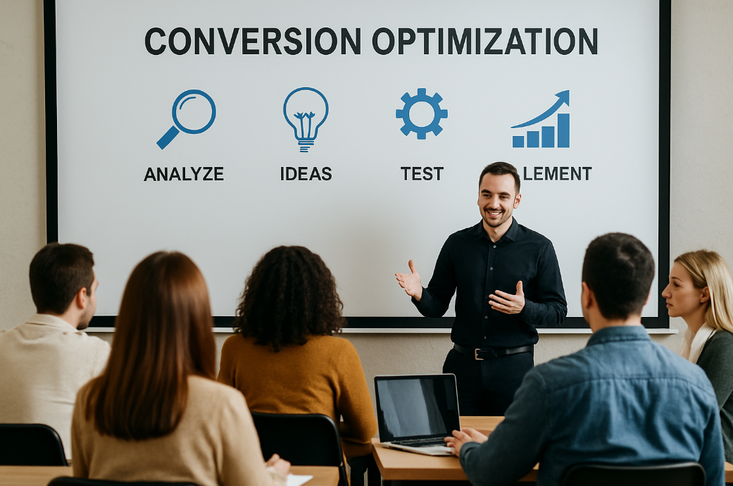 컨버전최적화 교육 사업으로 디지털 마케터 양성 수익