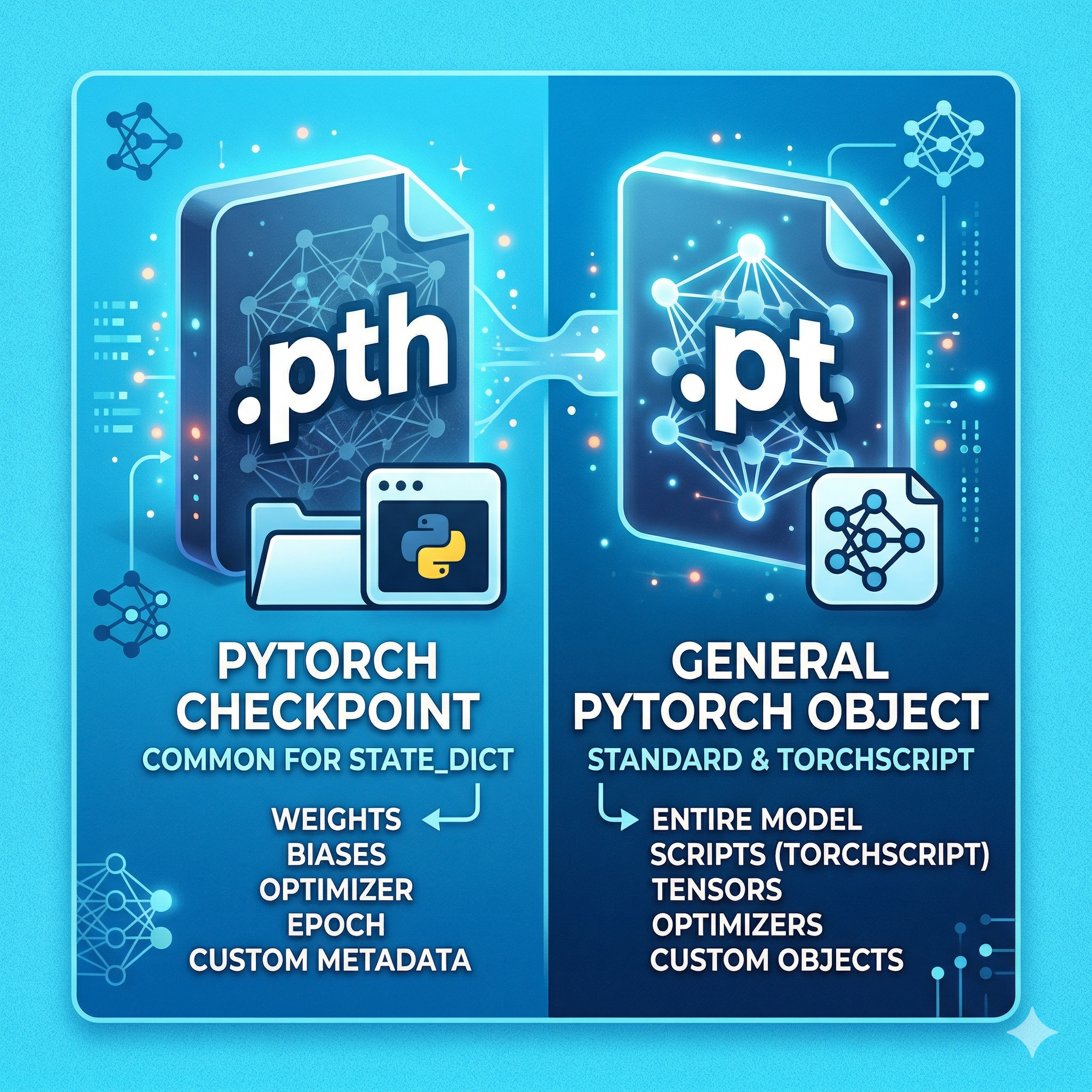 .pth 파일과 .pt 파일의 차이