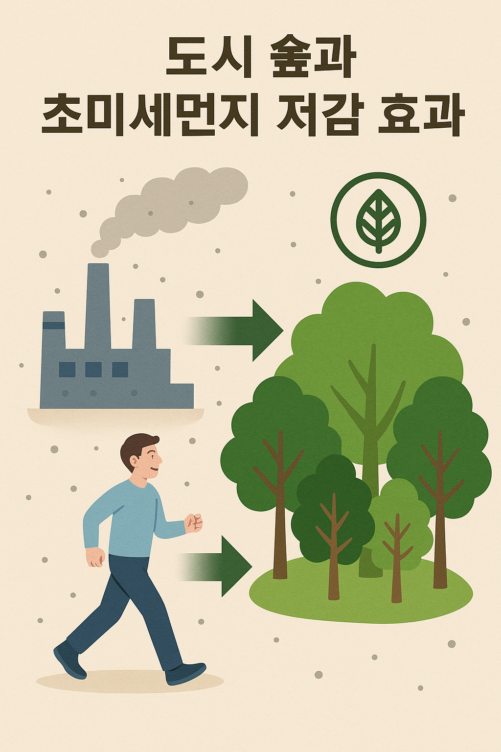 도시 숲과 초미세먼지 저감 효과