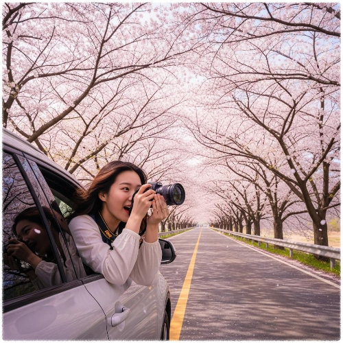 경기도 벚꽃 드라이브 주차 걱정 없는 지방도 봄 코스 풍경