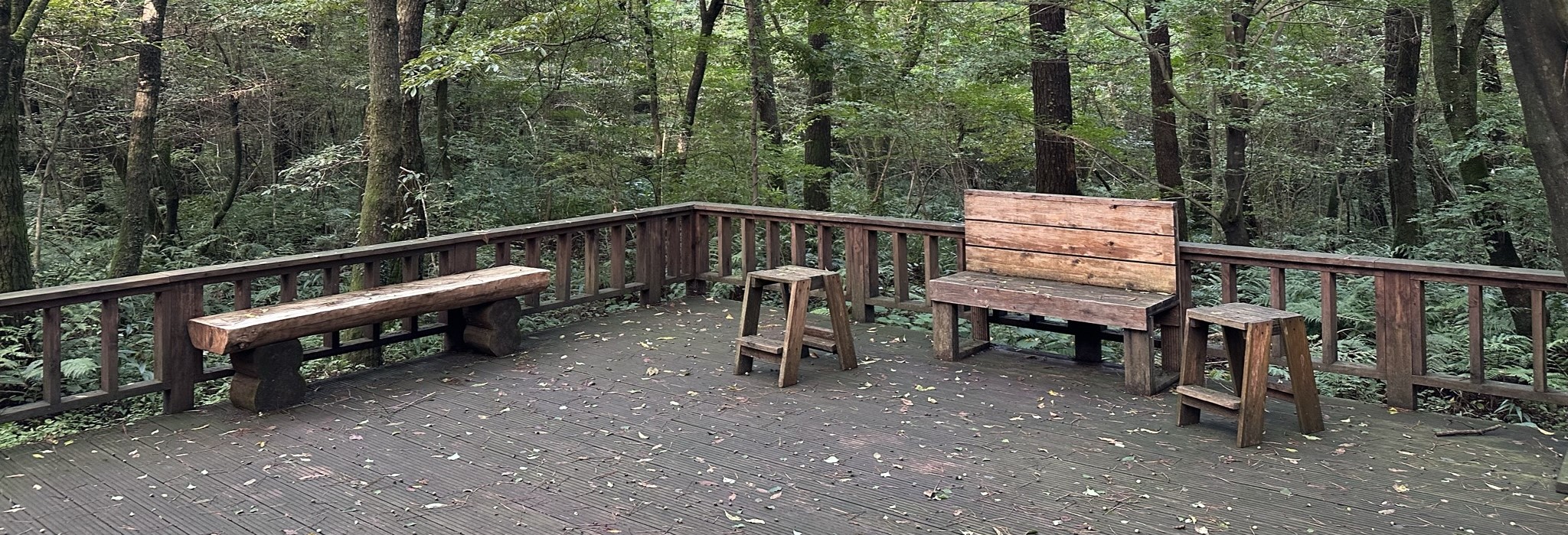 무장애 숲 휴식의자