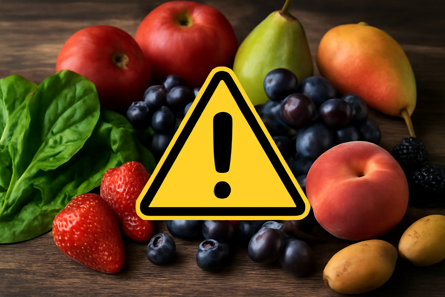 &ldquo;매일 먹는 과일, 알고보니 농약 범벅?&rdquo; 2025 더티 더즌 리스트 충격 공개! 관련 사진