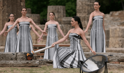 2024 파리 올림픽 성화 채화식