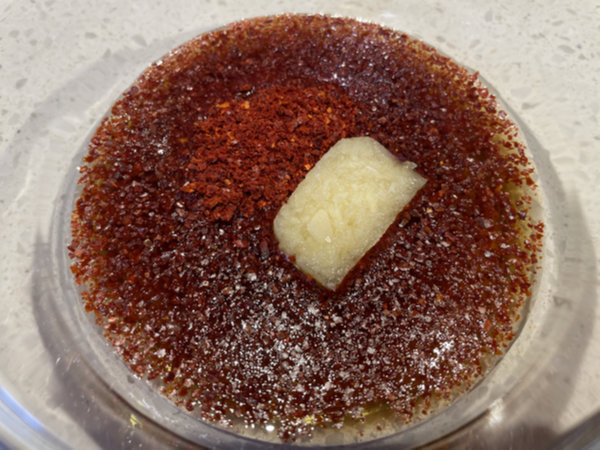 상추 겉절이 양념 - 간장, 식초, 매실청, 고춧가루, 마늘