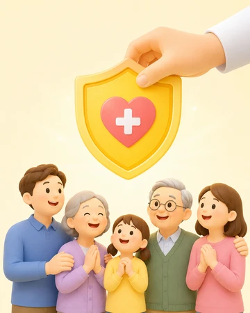 건강보험료 하위70% 기준 확인 방법1