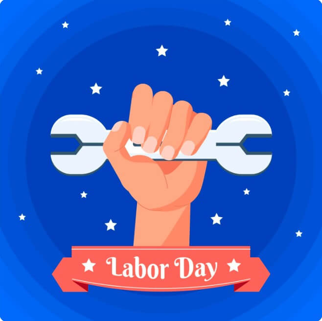 노동의 중요성을 상징