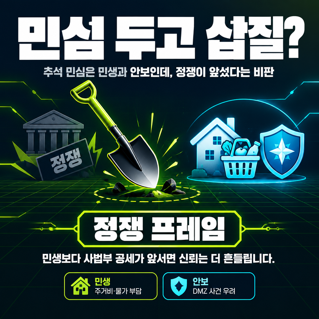 민심 두고 삽질?