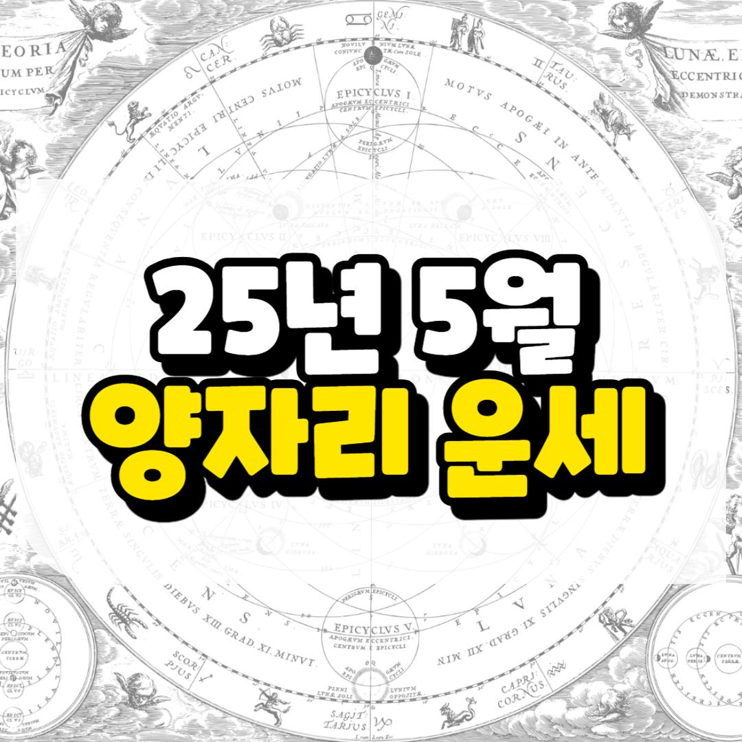 5월 양자리 운세와 관련된 사진