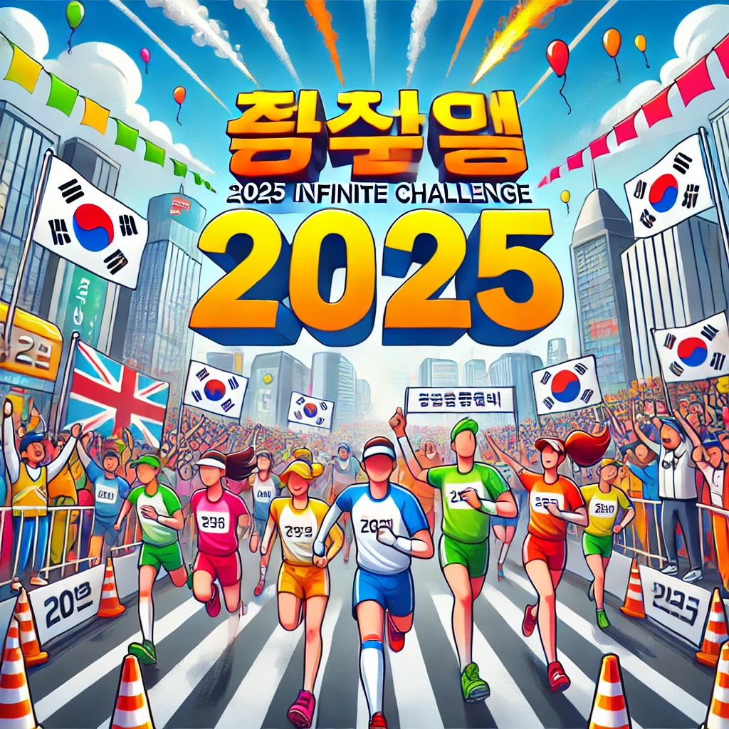 2025 무한도전 마라톤 AI이미지