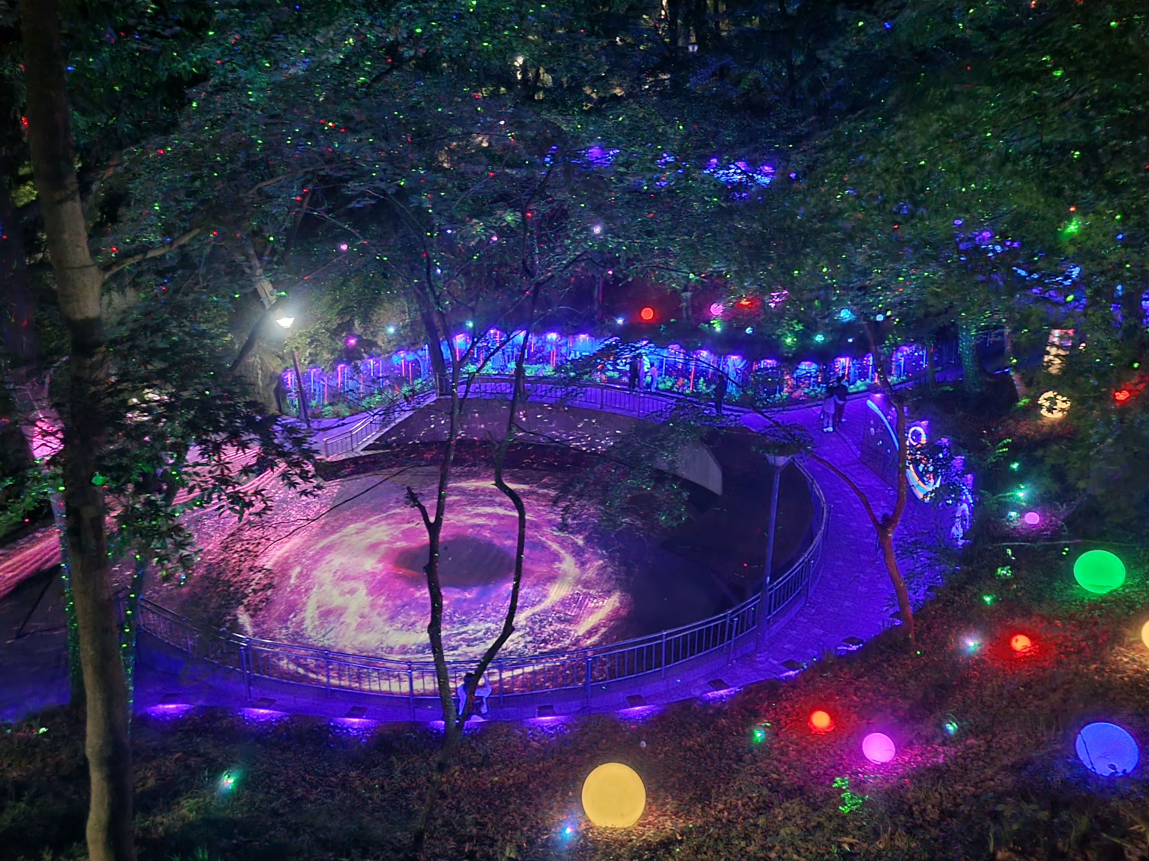 사직공원 빛의숲