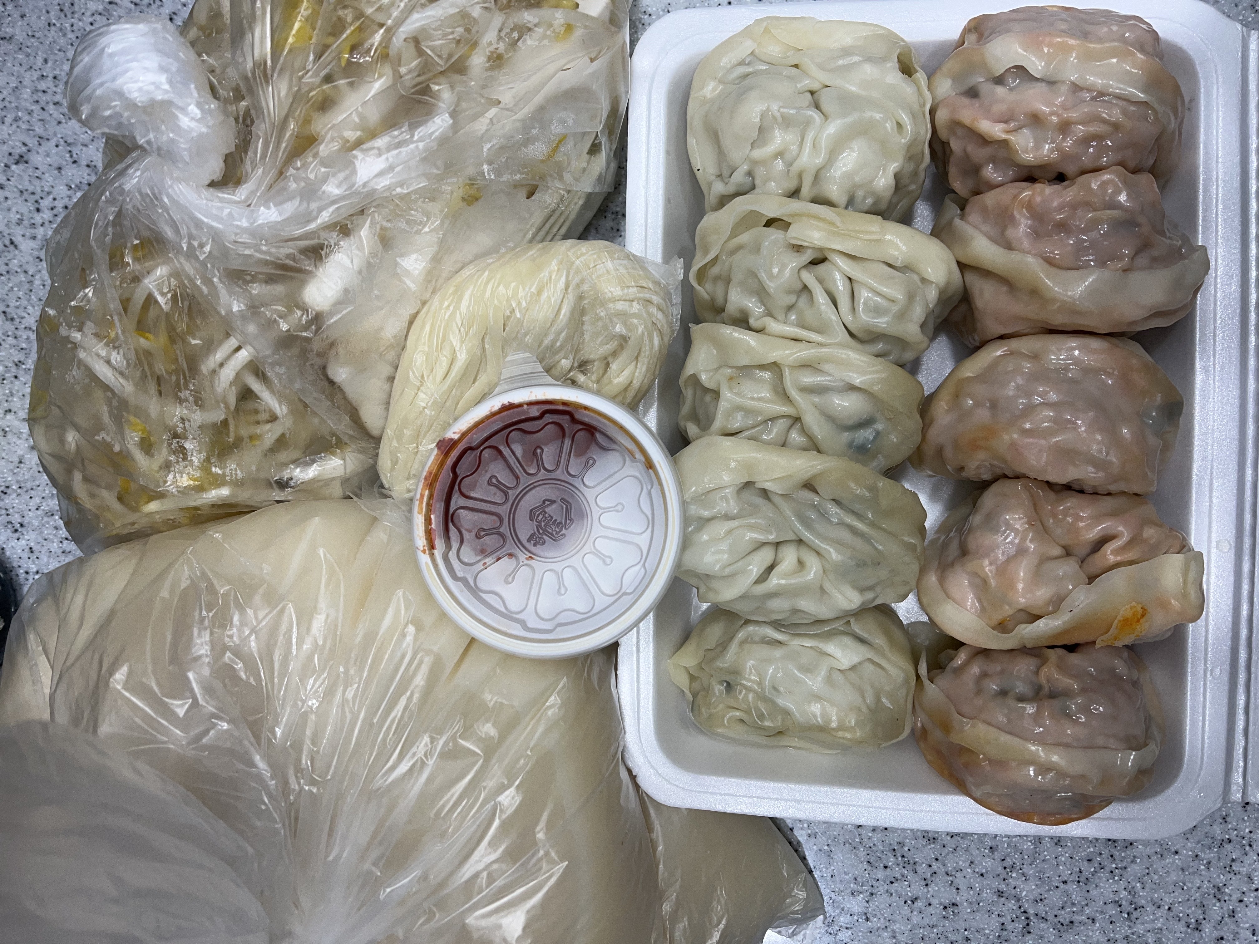 만두전골 구성
