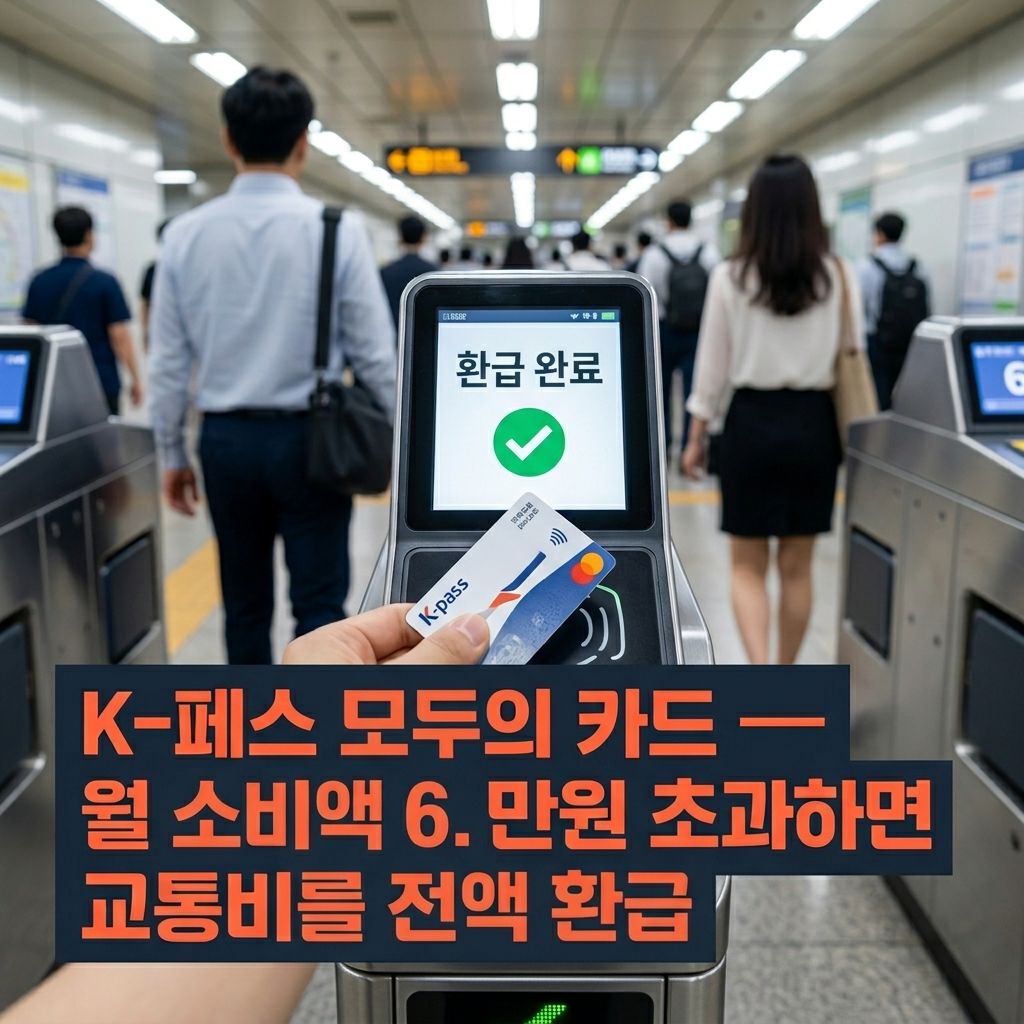K패스 모두의카드 교통비 환급 전액 혜택