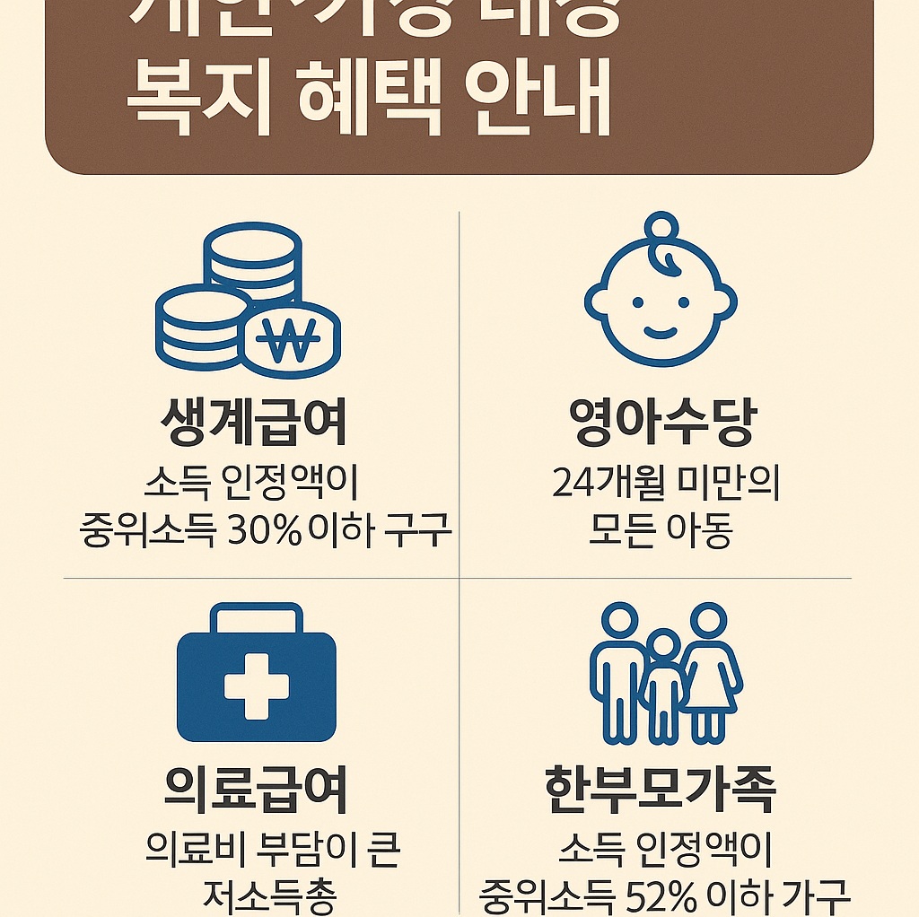 2025년 정부지원금(청년, 소상공인, 개인 및 가정 대상)의 핵심 정보를 정리